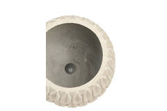 Pot Ø30x39,5 cm TORCY beige