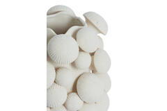 Vaas deco Ø33,5x46 cm PLENTZIA mat crème