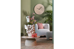 Vaas deco Ø33,5x46 cm PLENTZIA mat crème