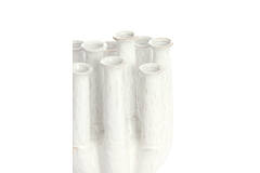 Vase deco 20x15x24 cm LEANJA ceramics cream
