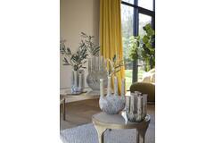 Vaas deco 34x14x48 cm BEKAPO keramiek beige