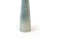 Vase deco Ø11x45 cm SETIMMO ceramics blue+brown