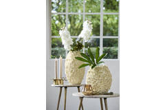 Vaas deco Ø26x39,5 cm AGELLO crème