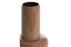 Vase deco Ø23x33 cm ASANO brown-cream