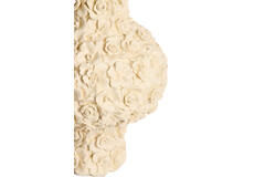 Vase deco Ø27,5x46,5 cm GYULA cream