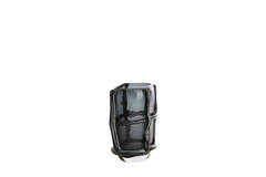 Vaas 19x14x22 cm ASHORO glas grijs