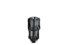 Vaas 20,5x13x29 cm ASHORO glas grijs