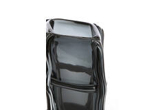 Vaas 20,5x13x29 cm ASHORO glas grijs