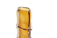 Vase 20,5x13x29 cm ASHORO glass amber