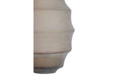 Vase Ø31x42 cm NAYORO glass matt light brown