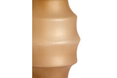 Vase Ø31x42 cm NAYORO glass matt amber