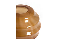 Vase Ø32,5x29 cm NAYORO glass shiny amber