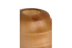 Vase Ø32,5x29 cm NAYORO glass matt amber