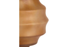 Vase Ø32,5x29 cm NAYORO glass matt amber