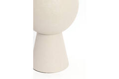 Vase deco Ø25x60 cm CHEDI matt light grey