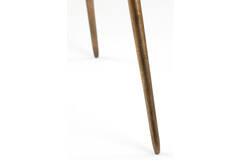Pot on base deco Ø44x124 cm MARIELLE gold