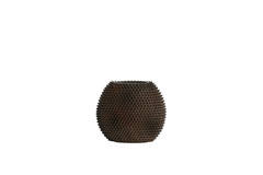Vaas deco 30,5x17x26,5 cm CALDRAS bruin