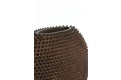 Vase deco 43x18,5x35 cm CALDRAS brown