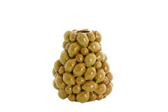 Vaas deco Ø19x21 cm CITRUS keramiek bruin-groen