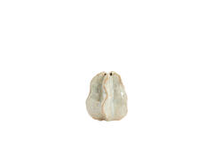 Vaas deco 10,5x9,5x11,5 cm IDRIJA keramiek zand