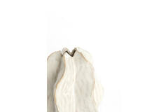 Vase deco 11,5x10x13,5 cm IDRIJA ceramics cream