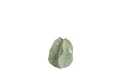 Vaas deco 11,5x10x13,5 cm IDRIJA keramiek mint groen