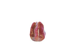 Vase deco 11,5x10x13,5 cm IDRIJA ceramics dark pink