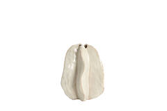 Vaas deco 13,5x12x16,5 cm IDRIJA keramiek crème