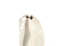 Vaas deco 13,5x12x16,5 cm IDRIJA keramiek crème