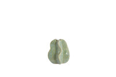 Vaas deco 13,5x12x16,5 cm IDRIJA keramiek mint groen