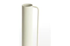 Vaas deco Ø12x33 cm PANZANO mat crème