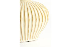 Vaas deco 25x14x20 cm LORITO keramiek parelmoer