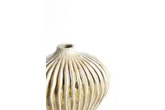 Vase deco 30x16x25 cm LORITO ceramics olive green