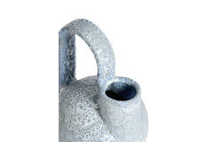 Vase deco 16x15,5x26 cm SERRES ceramics light blue