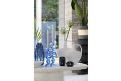 Vase deco 32x12x37 cm OZZERO ceramics white