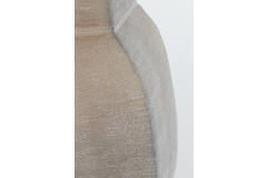Vaas 26,5x25,5x27 cm VELIKO glas donker bruin