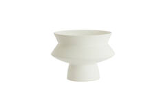 Vase deco Ø31,5x23,5 cm VICENTO matt white