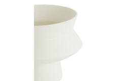 Vase deco Ø31,5x23,5 cm VICENTO matt white