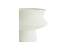 Vase deco Ø31,5x23,5 cm VICENTO matt white