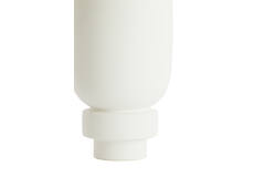 Vase deco Ø16x25,5 cm ROSSIO matt white