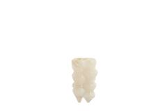 Vaas Ø15x24,5 cm CEREA glas melk crème