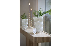 Vaas Ø15x24,5 cm CEREA glas melk crème
