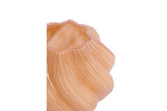 Vase Ø18,5x16 cm ZENIA glass caramel