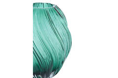 Vase Ø18x21,5 cm ZENIA glass dark green