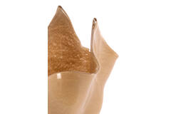 Vasija Ø22x40 cm AIORA vidrio beige lechoso