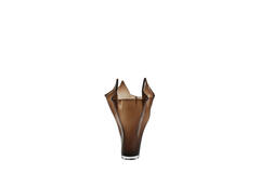 Vase Ø22x40 cm AIORA glass dark brown