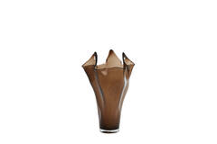 Vaas Ø31x46 cm AIORA glas donker bruin