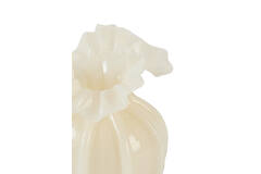 Vase Ø12x17 cm XEREA glass cream