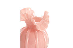 Vase Ø12x17 cm XEREA glass light pink