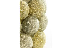 Vase deco Ø20,5x18 cm SEA URCHIN green+dark green